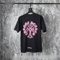 Chrome Heart T Shirts Cross Printed Cotton Casual T-Shirt Couple Short Sleeve