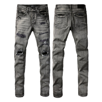 PURPLE  Fashion Jeans 9068
