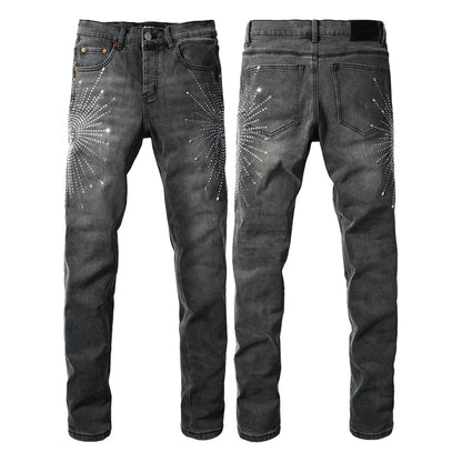 PURPLE  Fashion Jeans 9123