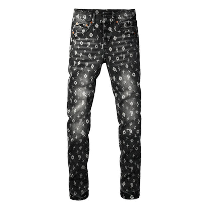 PURPLE  Fashion Jeans 9112