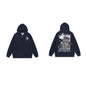 Stussy Hoodie Zip-Up Cardigan Fleece Hooded Sweater