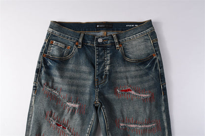 PURPLE  Fashion Jeans 9114