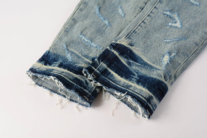 PURPLE  Fashion Jeans 9072