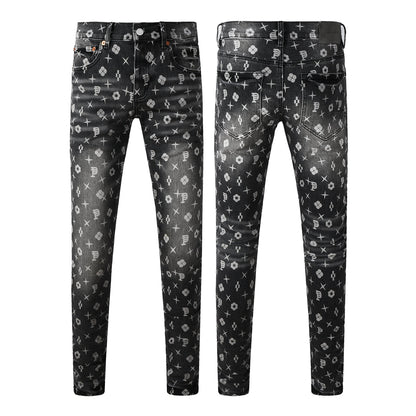 PURPLE  Fashion Jeans 9112