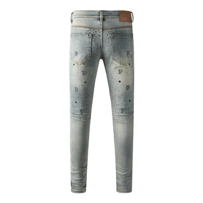 PURPLE  Fashion Jeans 9127