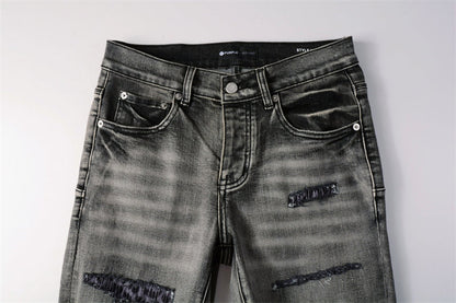PURPLE  Fashion Jeans 9068
