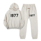 1977 Hoodie / Pants / Set -Light Grey