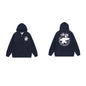 Stussy Hoodie Zip-Up Cardigan Fleece Hooded Sweater
