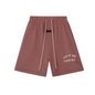FW24 Half Arc T-Shirt / Shorts / Set - Wine Red