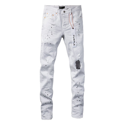 PURPLE  Fashion Jeans 9021