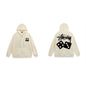 Stussy Hoodie Zip-Up Cardigan Fleece Hooded Sweater