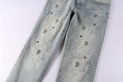 PURPLE  Fashion Jeans 9127