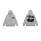 Stussy Hoodie Zip-Up Cardigan Fleece Hooded Sweater