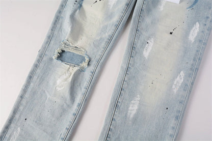 PURPLE  Fashion Jeans 9006