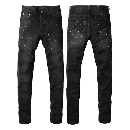 PURPLE  Fashion Jeans 9130