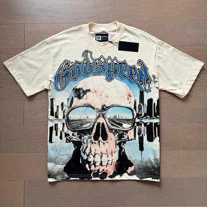 Godspeed T-shirts Retro Fantasy Pattern
