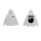 Stussy Hoodie Zip-Up Cardigan Fleece Hooded Sweater