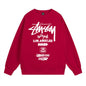 Stussy Sweatshirts Autumn/Winter Fleece Couple Sweatshirts