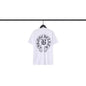 Chrome Heart T Shirts Sanskrit Cross Print Loose Short Sleeve T-Shirt