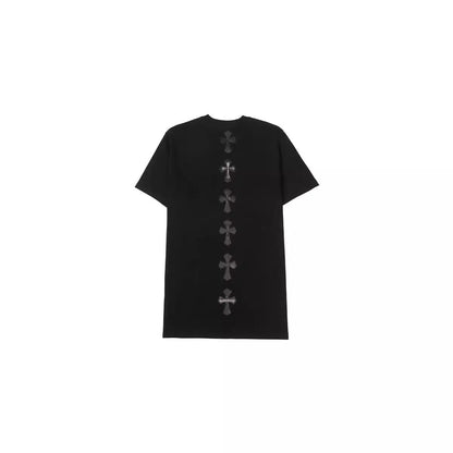 Chrome Heart T Shirts Croix Cross Print Short Sleeve T-Shirt