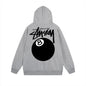 Stussy Hoodie Zip Cardigan Hooded Sweater