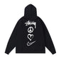 Stussy Hoodie Fall/Winter Fleece Hooded Sweater