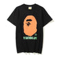 Bathing Ape T-Shirt Cartoon Round Neck Summer Loose Printed Plus Size Short-Sleeved Casual T-shirt