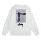Stussy Sweatshirts Autumn/Winter Fleece Couple Sweatshirts