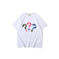 Bathing Ape T-Shirt Spring and Summer Short Sleeve Printed Fashion Camouflage T-shirt