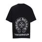 Chrome Heart T Shirts Summer Horseshoe Cross Print Short Sleeve T-Shirt