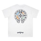Chrome Heart T Shirts Horseshoe Patch Embroidery Short Sleeve T-Shirt