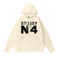 Stussy Hoodie Fall/Winter Fleece Hooded Sweater