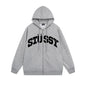 Stussy Hoodie Zip Cardigan Hooded Sweater