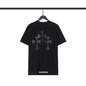 Chrome Heart T Shirts Chrome Hearts Sanskrit Horseshoe Short Sleeve T-Shirt