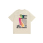 Stussy T-Shirts Loose Casual T-Shirts Same for Men and Women