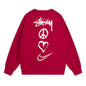 Stussy Sweatshirts Crew Neck Fleece Sweater