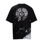 Chrome Heart T Shirts Croix Cross Horseshoe Scroll Sanskrit Short Sleeve