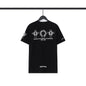 Chrome Heart T Shirts Chrome Hearts Cross Sanskrit Print Short Sleeve Crew Neck T-Shirt
