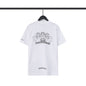 Chrome Heart T Shirts Sanskrit Color Printing Loose Casual Crew Neck Short Sleeve T-Shirt
