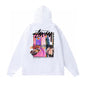 Stussy Hoodie Fall/Winter Fleece Hooded Sweater