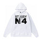 Stussy Hoodie Fall/Winter Fleece Hooded Sweater