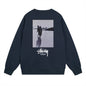 Stussy Sweatshirts Autumn/Winter Fleece Couple Sweatshirts