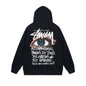 Stussy Hoodie Zip Cardigan Hooded Sweater