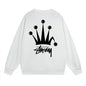 Stussy Sweatshirts Crew Neck Fleece Sweater