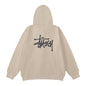 Stussy Hoodie Zip Cardigan Hooded Sweater