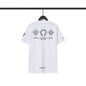 Chrome Heart T Shirts Chrome Hearts Cross Sanskrit Print Short Sleeve Crew Neck T-Shirt