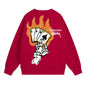 Stussy Sweatshirts Crew Neck Fleece Sweater