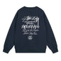 Stussy Sweatshirts Crew Neck Fleece Sweater