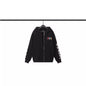 Chrome Heart Hoodie Crowe Cartoon Graffiti Zip Hoodie Jacket Hooded Sweater