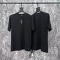 Chrome Heart T Shirts Cross Cotton Casual T-Shirt Couple Short Sleeve